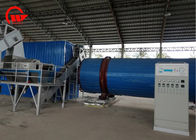 Carbon Steel Steam Tube Dryer , Spent Grain Rotary Industrial Drum Dryer