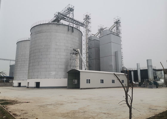 Silo de grão de aço galvanizado 100T - 12500T aos feijões de soja do arroz do milho do armazenamento