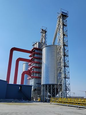 Eficiência de secagem construída para durar Máquina de secagem de milho de qualidade industrial Materiais resistentes ao fogo para secagem ideal e segura