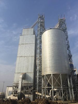 Máquina de secagem de arroz de poupança de energia com um desequilíbrio de secagem ≤1,5% e um consumo de calor de 5000-7000 kJ/kg