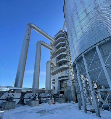 Parâmetros Técnicos e Incremento da Relação de Esmagamento Máquina de Secagem de Grãos Com Meio de Aquecimento de Ar Quente Limpo