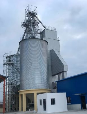 Redução de umidade de 3-15% Secador de arroz máquina com capacidade de manuseio de 60-1000 T / D e 1 ano de suporte pós-venda