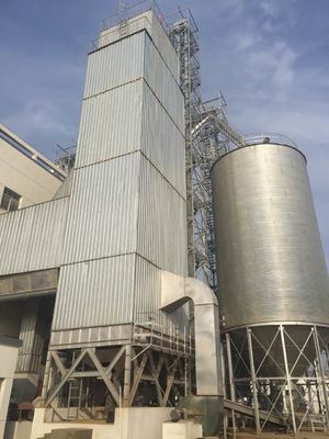 Máquina inteligente de secagem de arroz com redução de umidade 3-15% Ajustes de secagem em tempo real ecológicos
