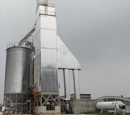 Máquina de secagem de arroz de poupança de energia Distância de consumo de calor 4500-6700 KJ/kg Protecção contra explosões Para operações de temperatura