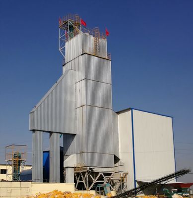 Máquina de secagem de arroz monitoramento em tempo real e limpar ar quente de aquecimento de meio para secagem consistente