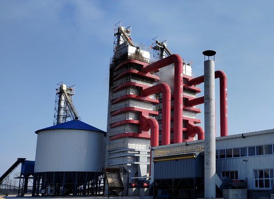 Máquina de secagem de milho de aquecimento a ar quente para redução de umidade de 5-18% em grande capacidade
