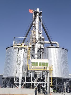 Secador de milho de poupança de energia com consumo térmico de 5000-7000 kJ/kg e redução de umidade de 5-18%