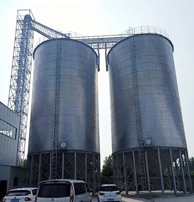Silos de grãos de aço inovadores para a melhor conservação e transporte de grãos