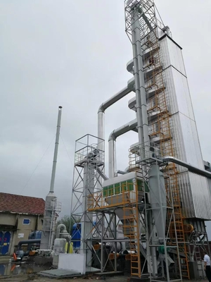 Máquina Secadora Industrial de Milho com Capacidade de 100-1000T/D Resistente às Intempéries