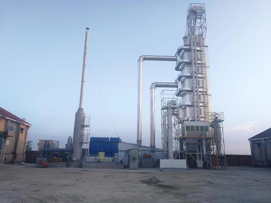 Máquina de secagem de milho 100-1000 T/D para indústrias de processamento de alimentos