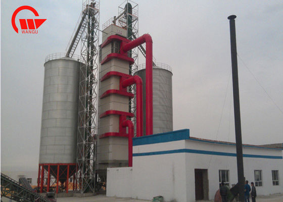 Máquina agrícola de aço inoxidável do secador, 6 - equipamento de secagem do milho 10m