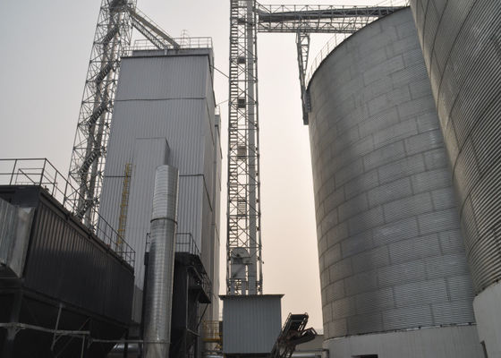 Máquina de secagem de arroz com sopro quente limpo Suporte abrangente e soluções escaláveis para a operação mundial de pequenas fazendas